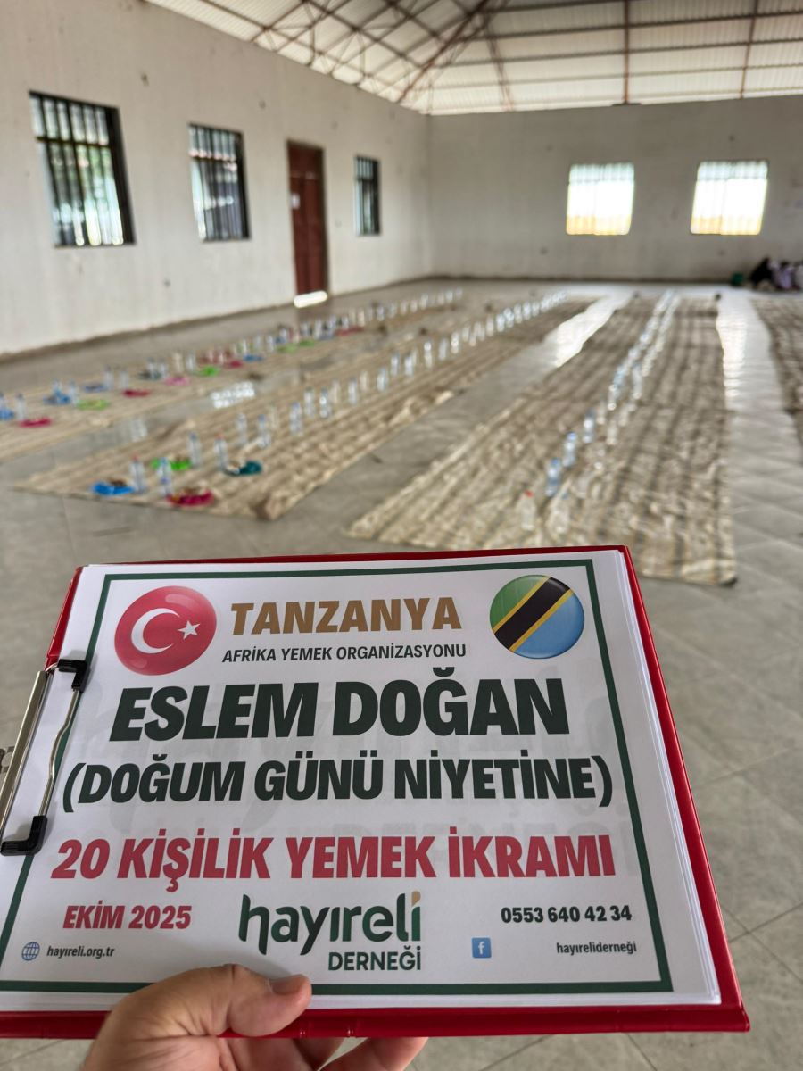 Yemek ikramı sevincı