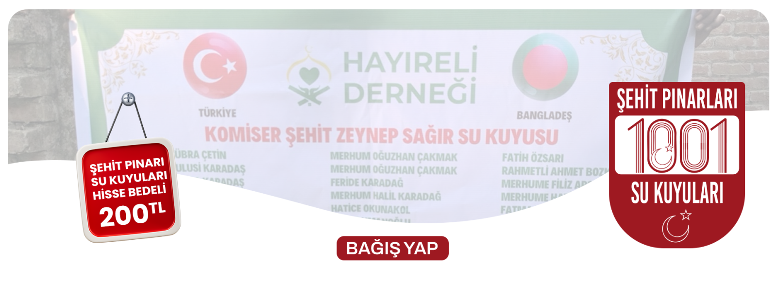 Şehitler Pınarı 1001 Su Kuyuları başlık görseli