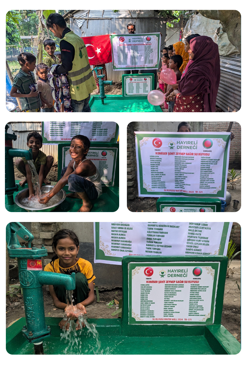 Su kuyusu çalışmalarından kareler